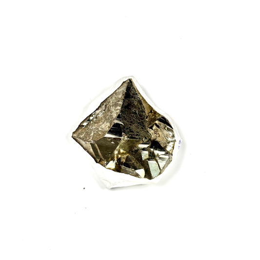 Raw Pyrite Cluster – 237g Metallic Gold Crystal for Luxury Décor