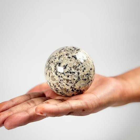 Dalmatian Jasper Sphere Stone | Natural Polished Crystal