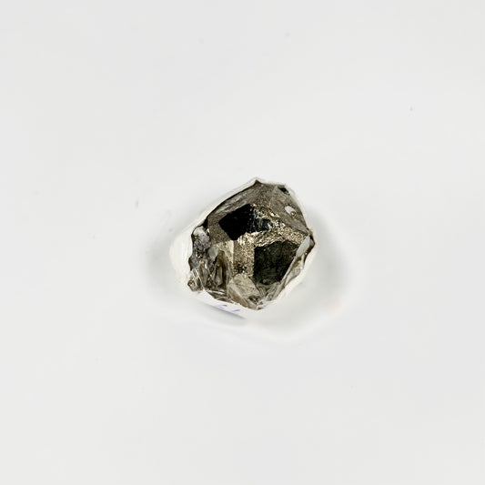 Raw Pyrite Cluster – 66g Metallic Gold Crystal for Luxury Décor