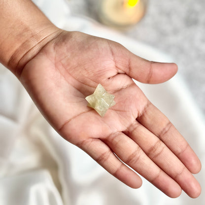 Green Aventurine Merkaba Carving