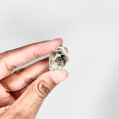 Raw Pyrite Cluster – 18g Metallic Gold Crystal for Luxury Décor