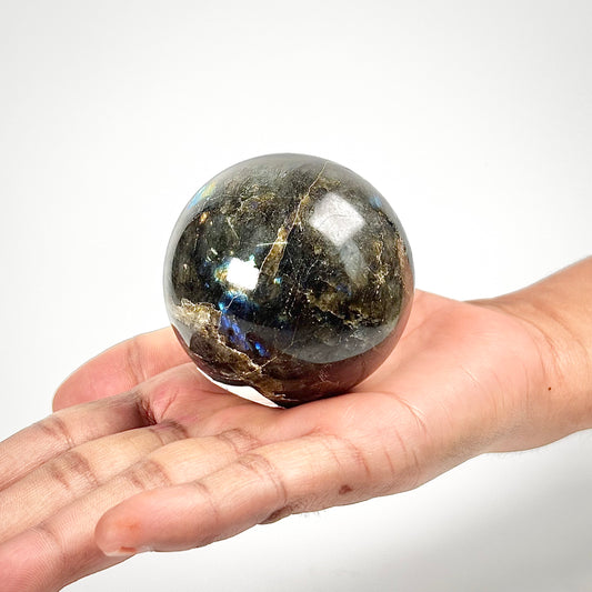 Labradorite Sphere Stone | Natural Polished Crystal