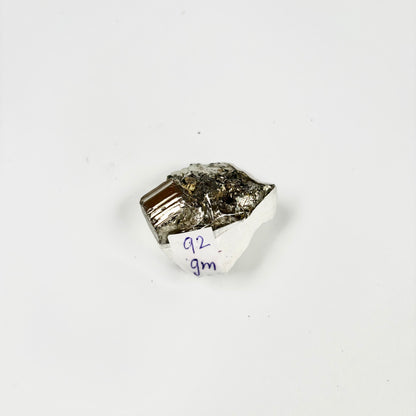 Raw Pyrite Cluster – 92g Metallic Gold Crystal for Luxury Décor