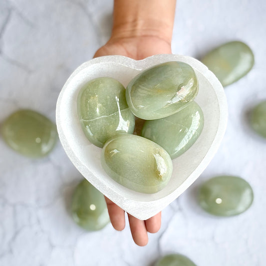 Green Aventurine Palm Stone