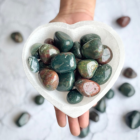 Bloodstone Tumble Stone