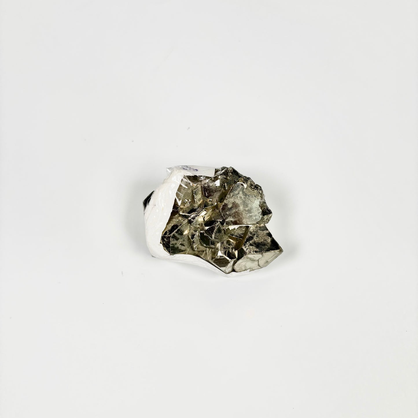 Raw Pyrite Cluster – 174g Metallic Gold Crystal for Luxury Décor