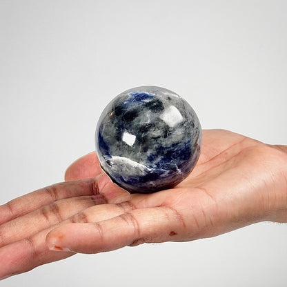 Sodalite Sphere Stone | Natural Polished Crystal
