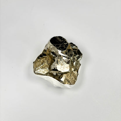 Raw Pyrite Cluster – 290g Metallic Gold Crystal for Luxury Décor