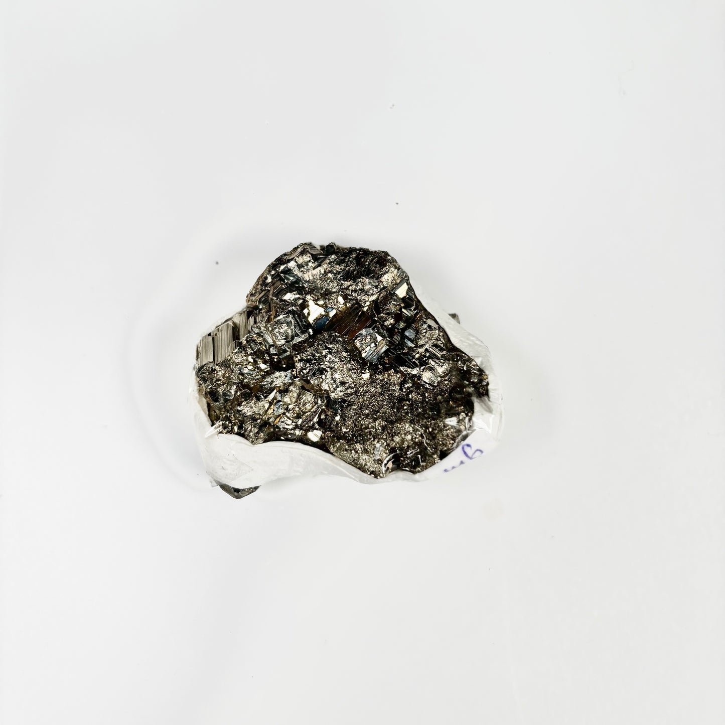 Raw Pyrite Cluster – 161g Metallic Gold Crystal for Luxury Décor