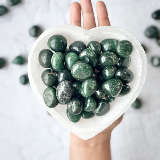 Green Jade Tumble Stone